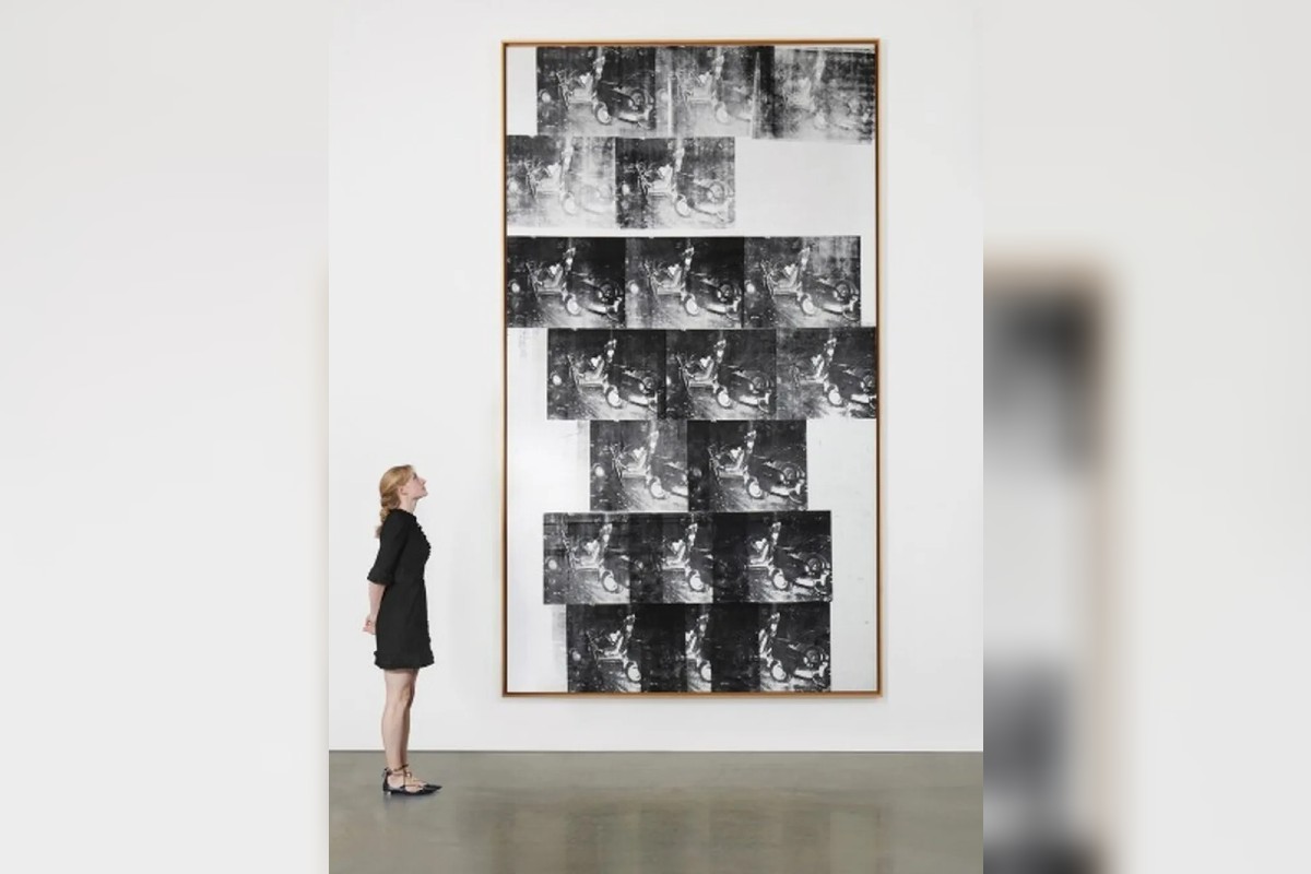 Quadro de Andy Warhol é vendido por R$ 464 milhões em leilão em Nova York (Foto: Divulgação)