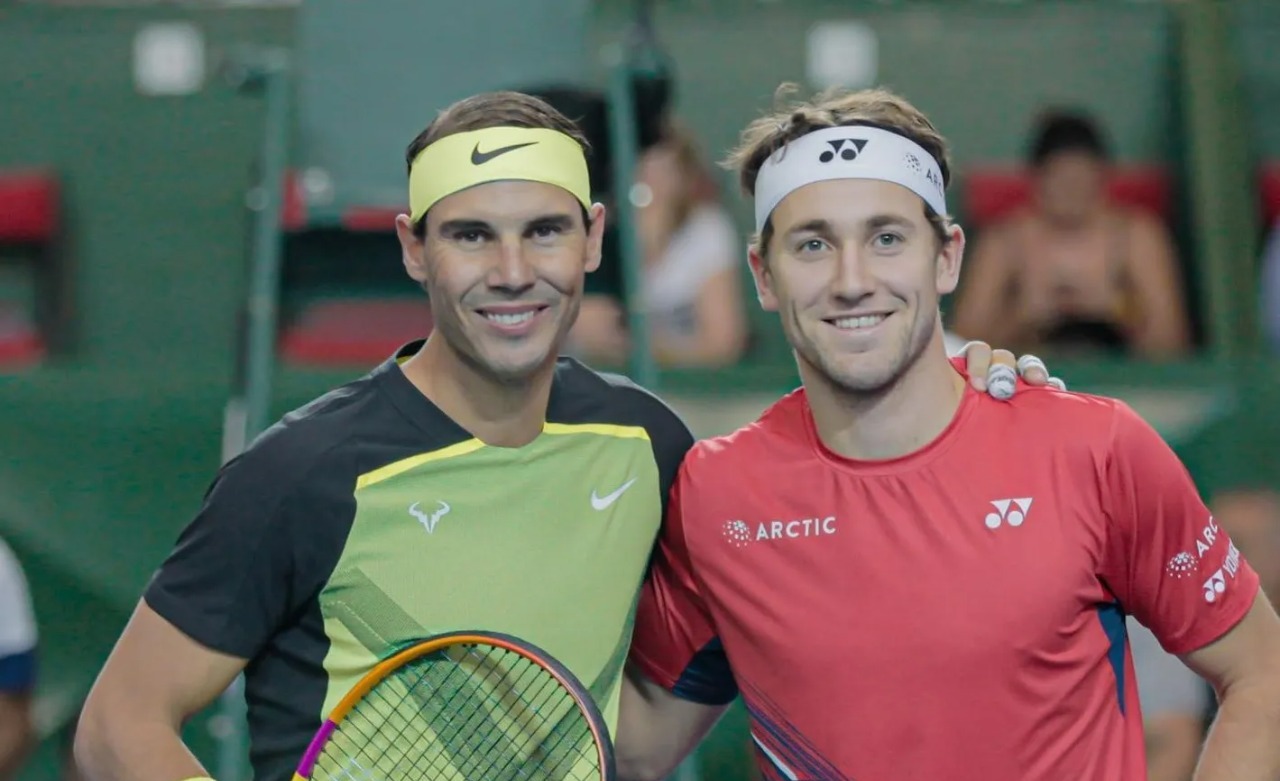 Rafael Nadal e Casper Ruud