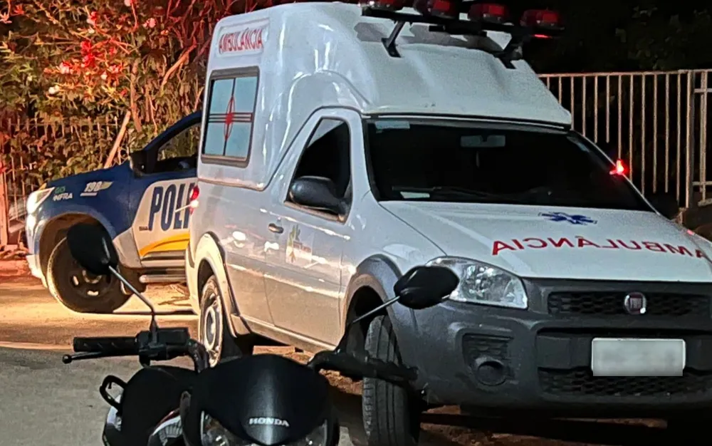 Homem que furtou ambulância em Ipameri estava atrás do amante da mulher, diz polícia