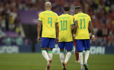 Jogadores da seleção brasileira