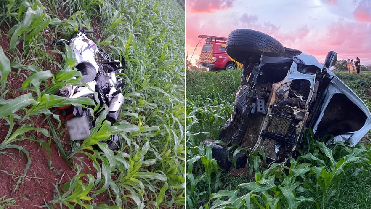 Um motociclista de 39 anos morreu após a motocicleta que ele dirigia bater de frente com uma caminhonete, neste sábado (17). O acidente aconteceu por volta das 18 horas, na GO-020, em Bela Vista de Goiás, na Região Metropolitana de Goiânia.