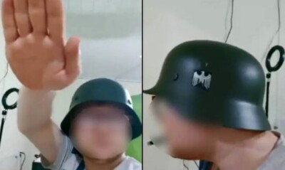 Material pornográfico com menores de idade foi encontrado após perícia em computador de jovem reú por terrorismo e que fez gesto nazista