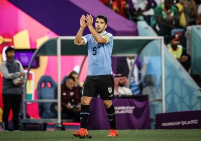Suárez em jogo da Copa do Mundo