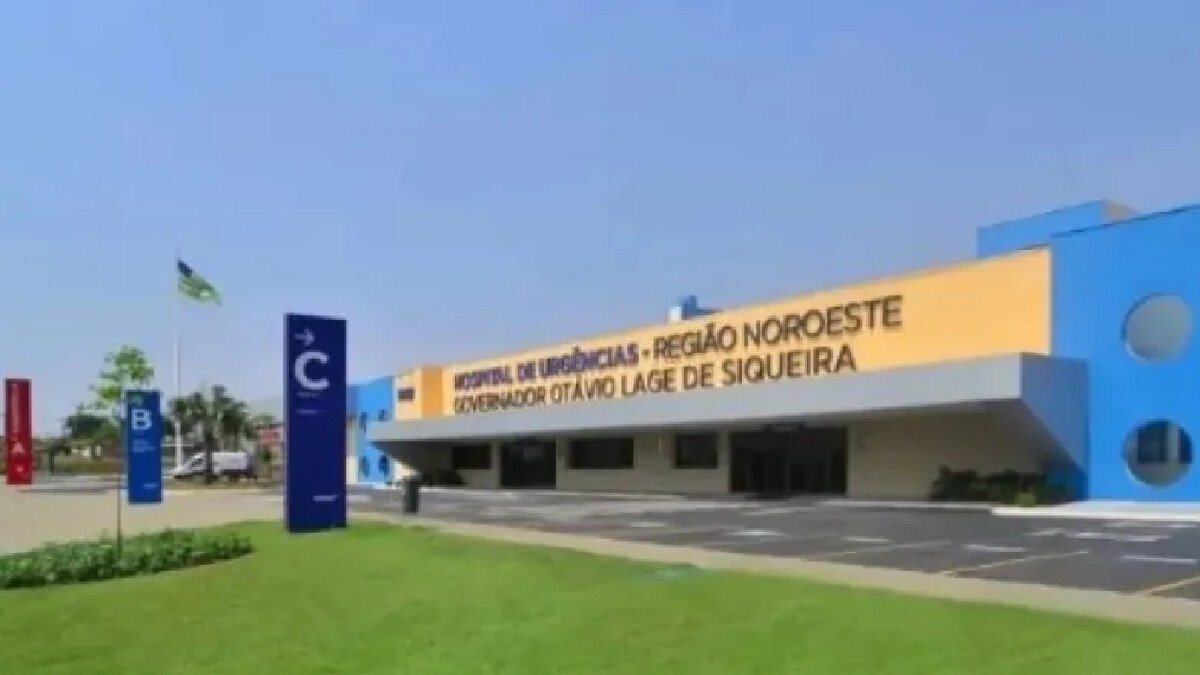 Hospital Estadual de Urgências da Região Noroeste de Goiânia Governador Otávio Lage de Siqueira (Hugol), em Goiânia.