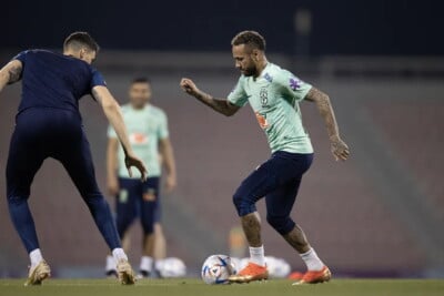 Neymar em campo (Foto: CBF/Divulgação)