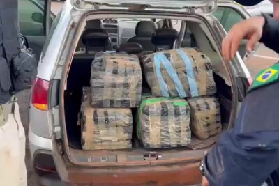 Homem é preso com 125 kg na maconha na BR-060, em Rio Verde