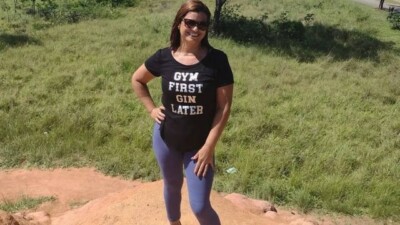 Elisangela Souza de Almeida, de 45 anos, morreu na fila por atendimento no Hospital Federal do Andaraí (Foto: Reprodução)