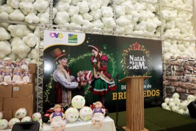OVG já repassou mais de 253 mil brinquedos a 86 prefeituras