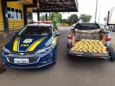 PRF prende homem com R$ 6 milhões em cocaína na BR-452, em Itumbiara