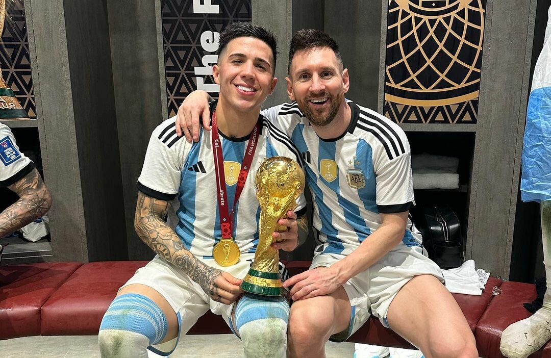 Messi e Enzo: os génios que dão vida à Argentina 