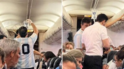 Médico salva turista que sofreu infarto durante turbulência em voo na Argentina
