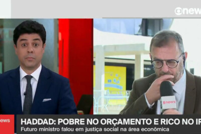 Octavio Guedes fazia análise em frente gabinete de transição em Brasília Comentarista da Globonews engole mosquito ao vivo; vídeo