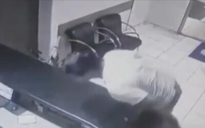 O homem suspeito tentar estuprar a recepcionista do hotel teve a prisão convertida em preventiva. (Foto: reprodução/TV Anhanguera)