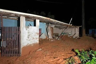 Criança de 5 anos morre ao ter casa atingida por deslizamento de terra no ES