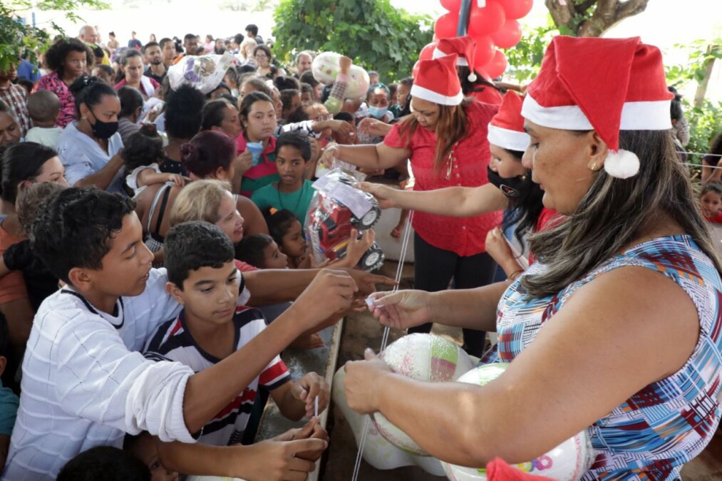 Aparecida de Goiânia recebe 21 mil brinquedos do Natal do Bem