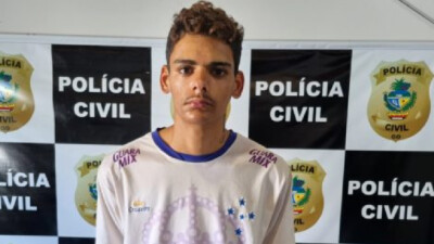 Suspeito de roubos e furtos ocorridos em Mambaí é preso em São Domingos (Foto: Divulgação – PC)