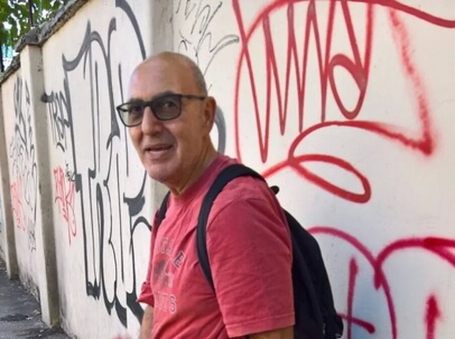 Claudio Campiti, de 57 anos, foi preso por matar três pessoas em reunião de condomínio em Roma Reprodução/Facebook