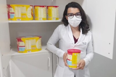 HDT recebe doações de leite em pó para mães com HIV que não podem amamentar