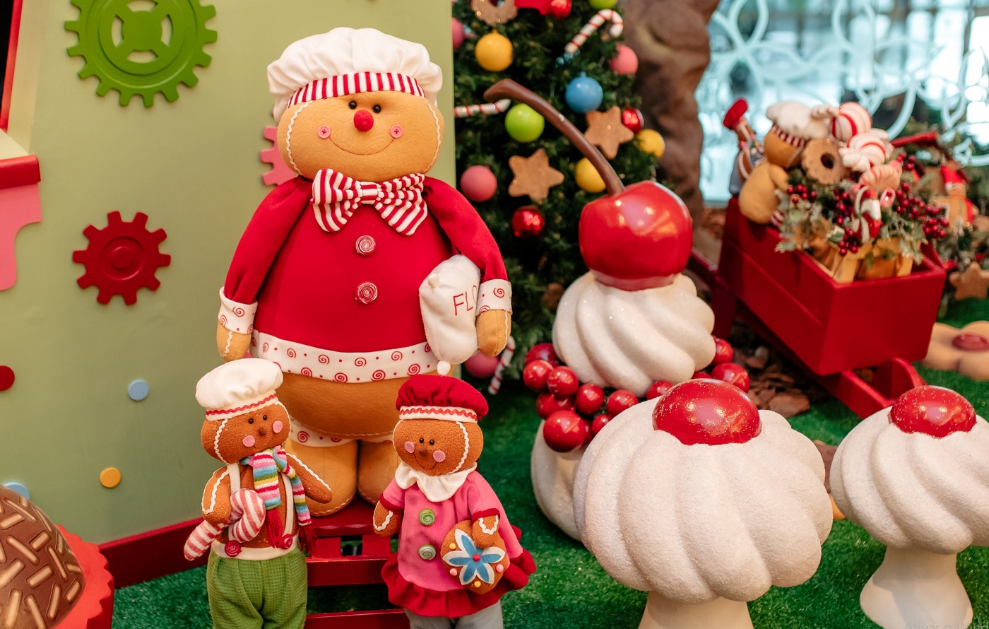 Decorações de Natal são opções para conferir nos shoppings da cidade