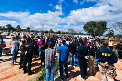 PRF atropelado no Mato Grosso é enterrado em Jataí (GO)