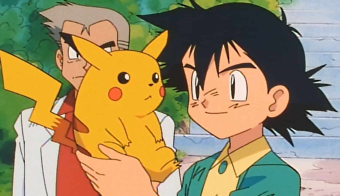 Ash e Pikachu - Desenho