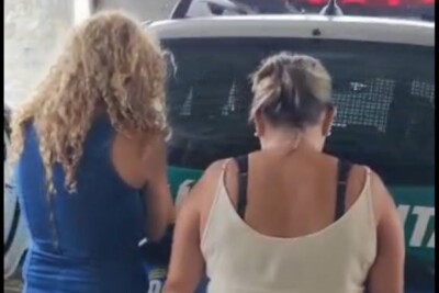 PM prende duas mulheres de Belém suspeitas de furto de roupas em Goiânia