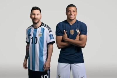 Messi e Mbappe, os protagonistas da Copa
