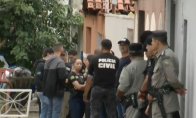 "Os responsáveis devem ser penalizados", diz Coronel Adailton sobre troca de tiros entre PM e PC (Foto: reprodução/TV Anhanguera)