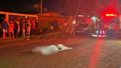 Esposa de Warley Oliveira dos Santos disse que foram cerca de quatro disparos Jovem é morto a tiros na frente da esposa e do filho, em Jataí