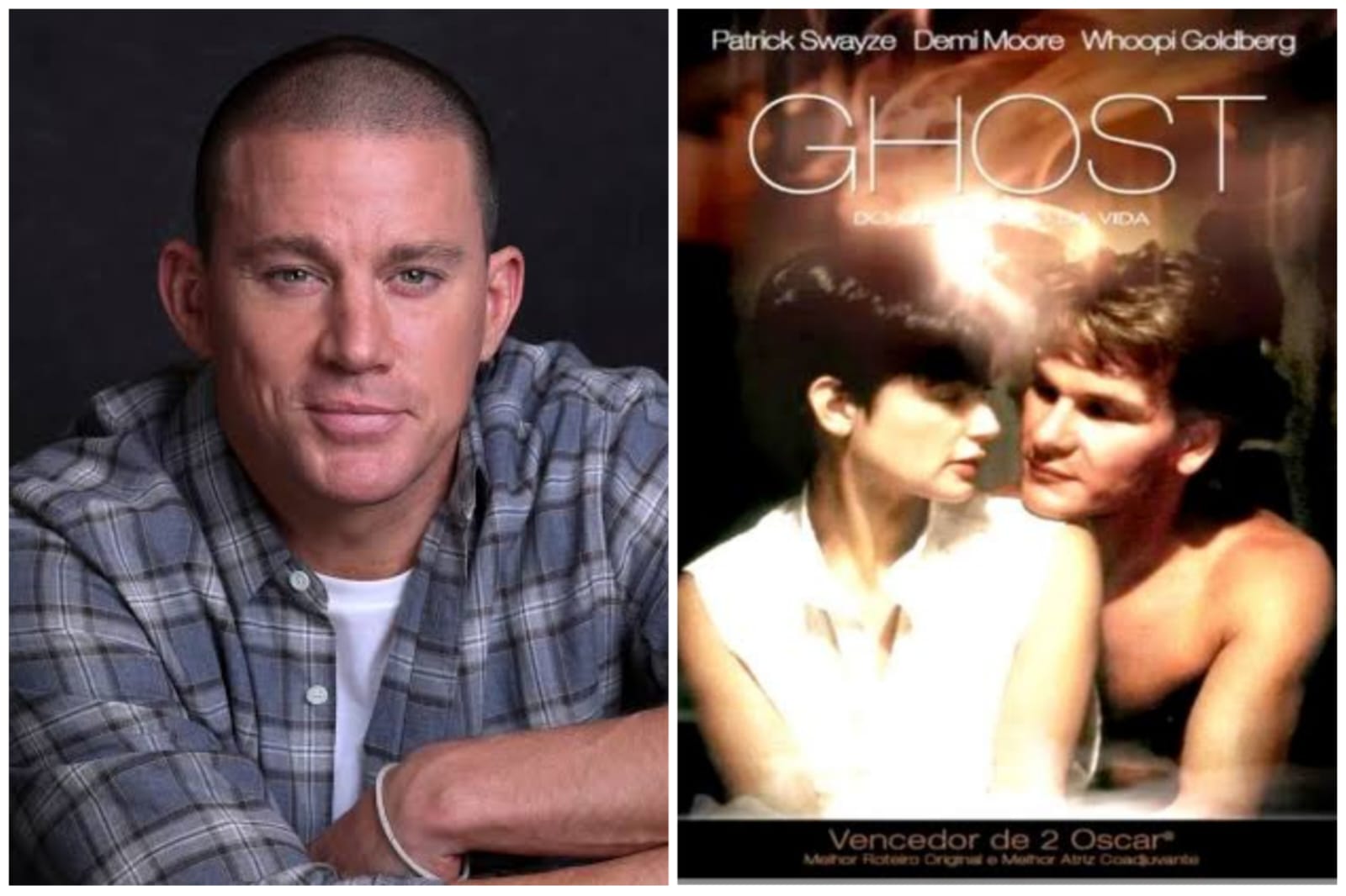 Channing Tatum viverá papel de Patrick Swayze em remake de 'Ghost' -  Estereosom FM