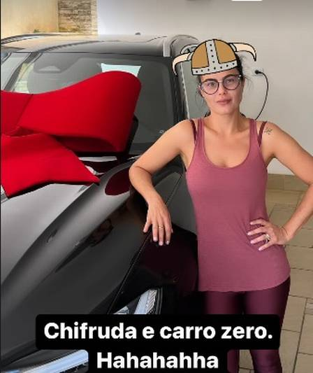 "Te amo", escreveu o ex-atleta Denilson se declara depois de Luciele Camargo colocar 'ponto final' em boatos de traição