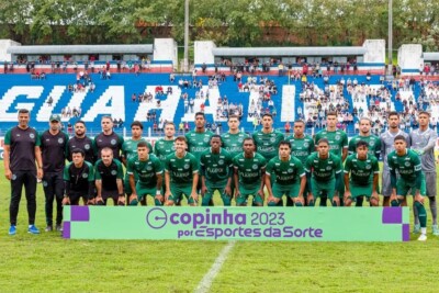 Time do Goiás na Copinha 2023