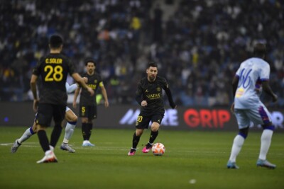 Messi marcou primeiro gol do PSG no amistoso