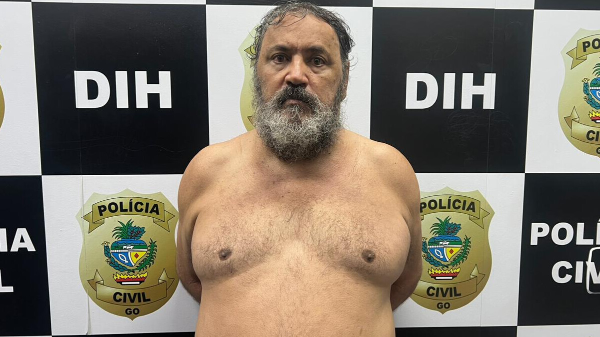 A Polícia Civil prendeu José Eterno de Andrade Filho suspeito de duplo latrocínio e ocultação de cadáver (Foto: Divulgação – PC)