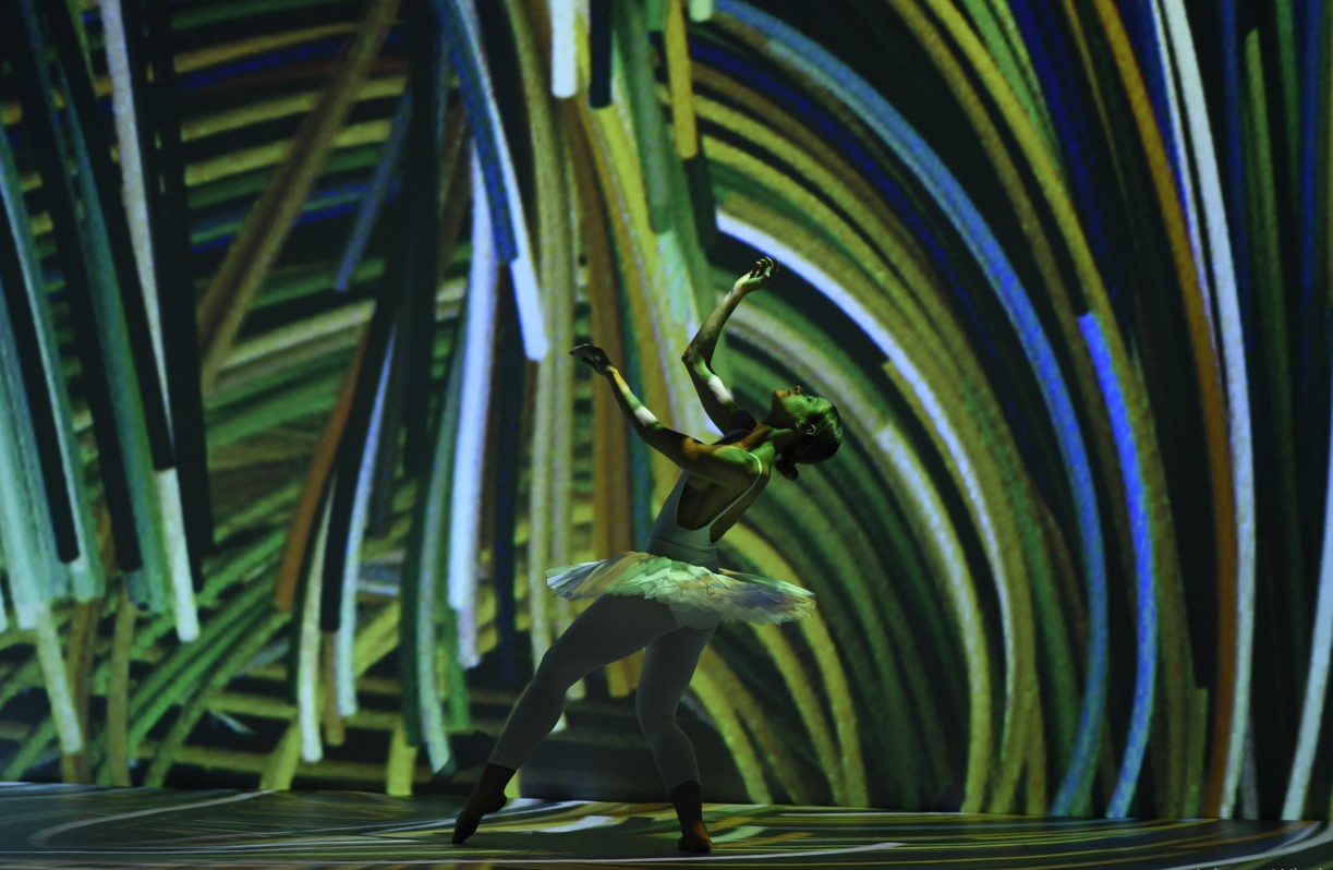 Exposição imersiva de Van Gogh