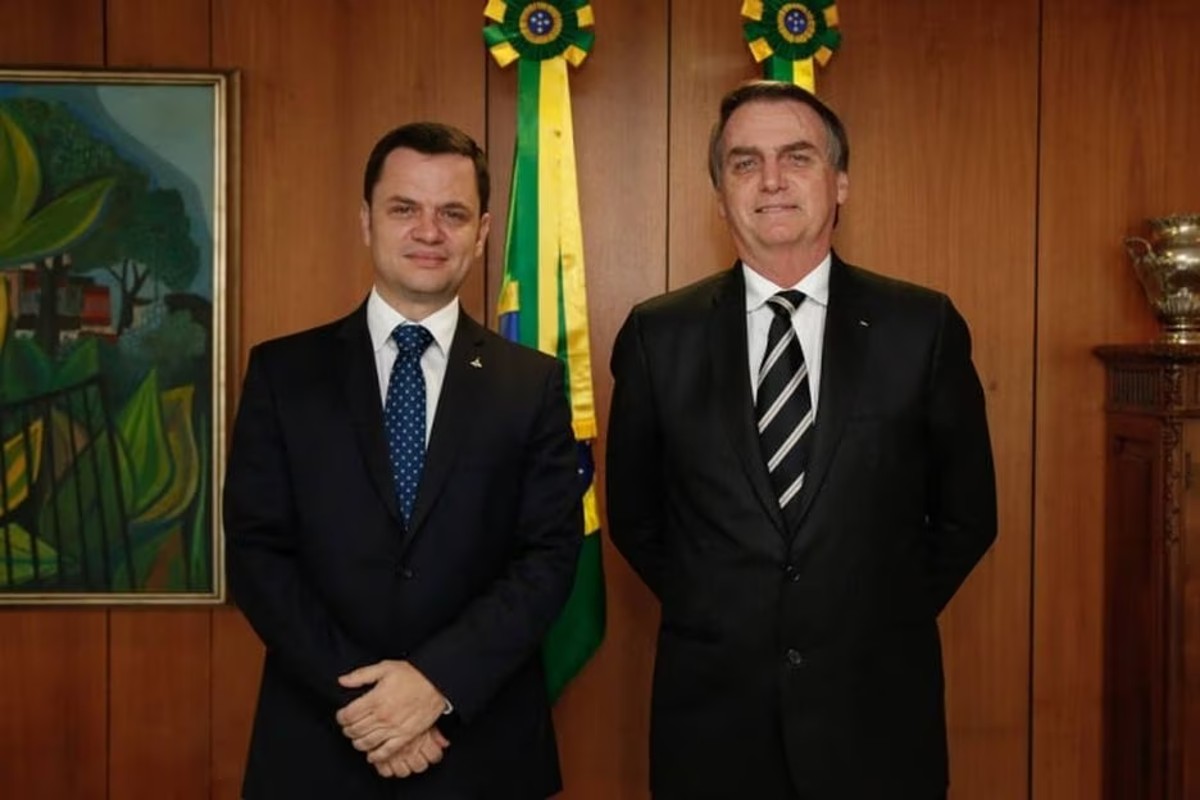 Anderson Torres e Jair Bolsonaro (Foto: reprodução)