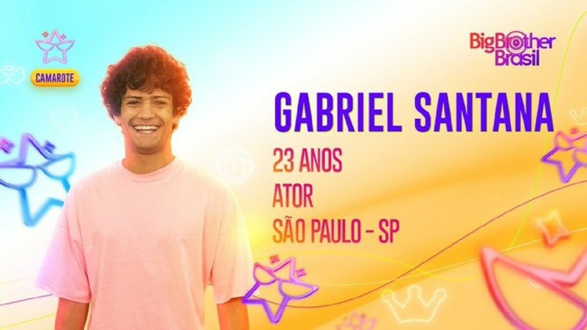 Gabriel Santana - BBB 23 - Foto: Divulgação