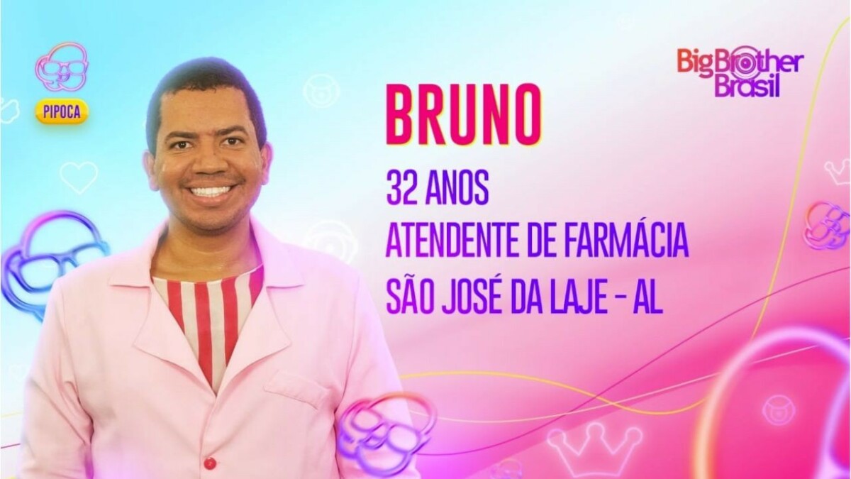 Bruno - BBB 23 - Foto: Divulgação/ TV Globo