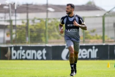 Michel Macedo em treino no Ceará