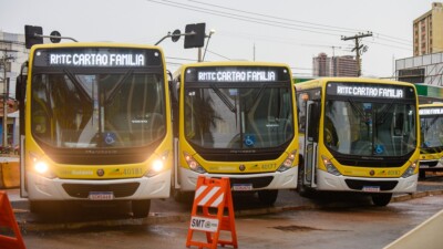 Caiado lança Cartão Família e inicia renovação da frota do transporte coletivo de Goiânia