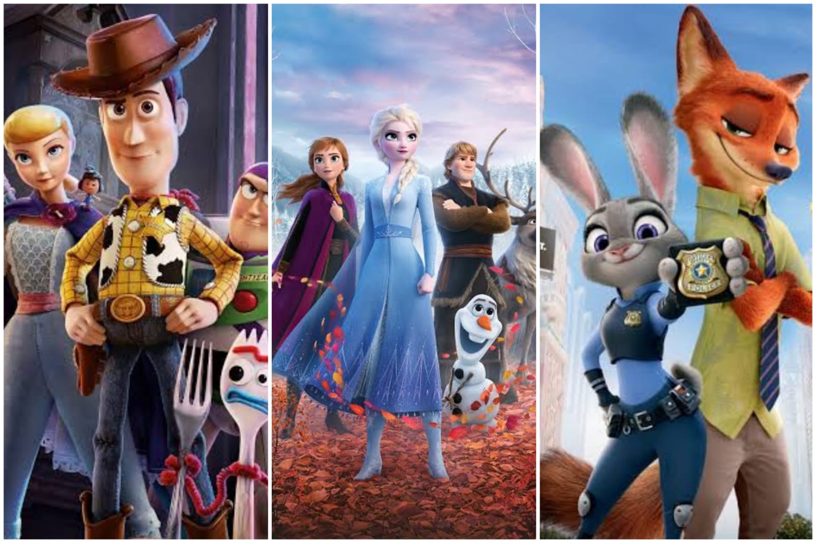 Disney anuncia produção de Frozen 3, Toy Story 5 e Zootopia 2