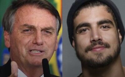 Ator promoveu jantar para ex-presidente Caio Castro publica mensagem misteriosa com número eleitoral de Bolsonaro