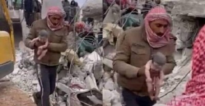 As mortes na Síria e na Turquia ultrapassaram 5 mil Bebê é resgatado dos escombros de terremoto após mãe dar à luz e morrer, na Síria; vídeo