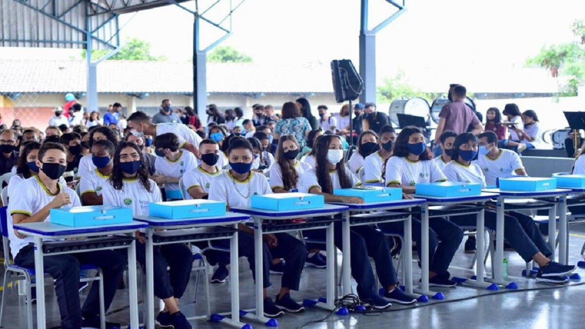 Estudantes da rede estadual de Educação