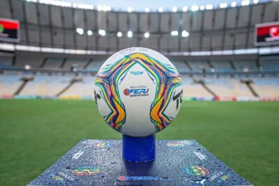 Bola oficial do Campeonato Carioca em 2023
