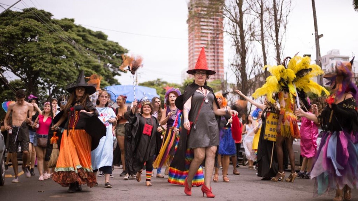Bloco Não é Não no Carnaval de 2020 (Foto: Michelly Matos - Bloco Não é Não)