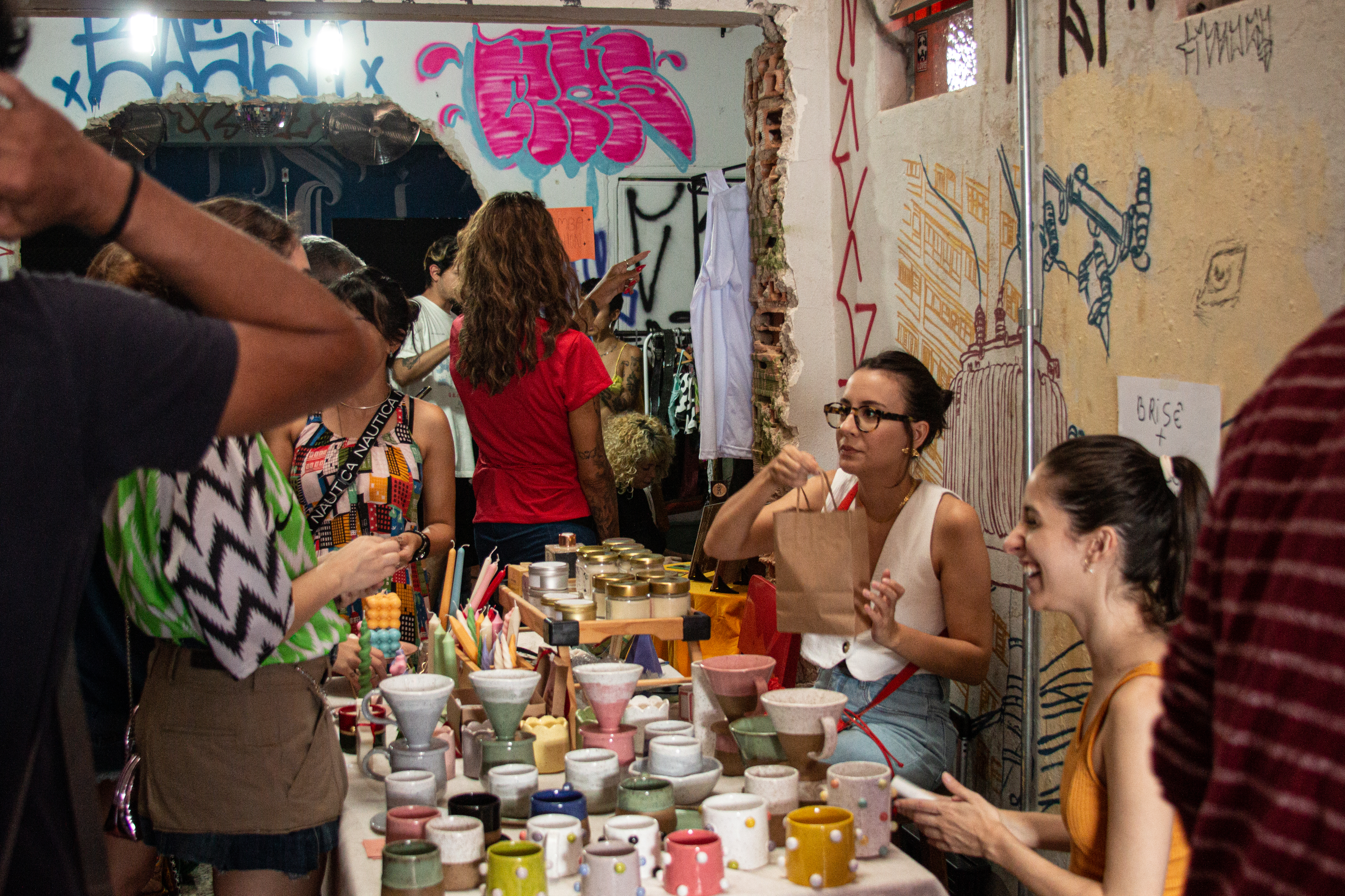 Feirinha cultural em Goiânia