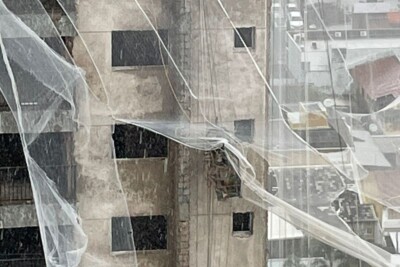 Goiânia: trabalhadores vivem momentos de horror após corda de andaime arrebentar