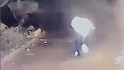 Homem tenta incendiar clínica médica mas ateia fogo em si mesmo; vídeo Caso surpreendente aconteceu na Colômbia