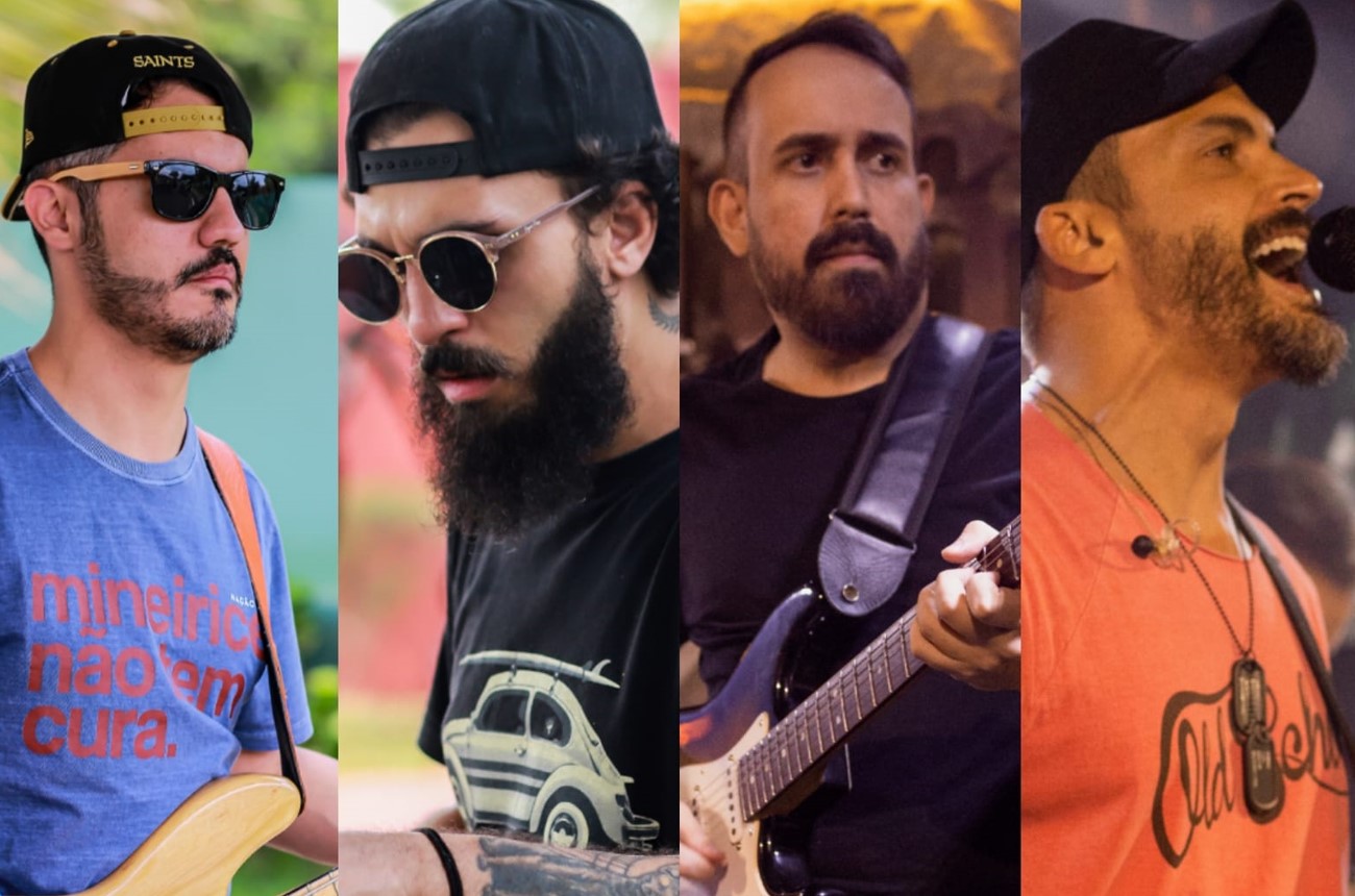 Música ao vivo com banda Groove Quintal